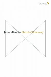 Baixar Hatred of Democracy (Radical Thinkers) pdf, epub, eBook