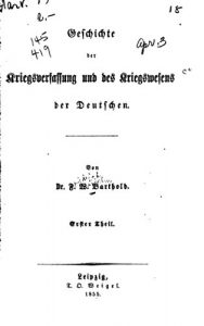 Baixar Geschichte der Kriegsverfassung und des Kriegswesens der Deutschen (German Edition) pdf, epub, eBook