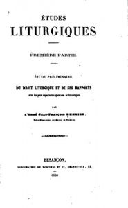 Baixar Études liturgiques, Supplément (French Edition) pdf, epub, eBook