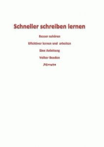 Baixar Schneller schreiben lernen – Anleitung, Worte schneller zu Papier zu bringen (German Edition) pdf, epub, eBook