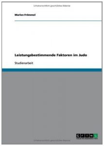 Baixar Leistungsbestimmende Faktoren im Judo pdf, epub, eBook