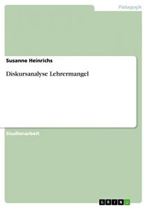Baixar Diskursanalyse Lehrermangel pdf, epub, eBook