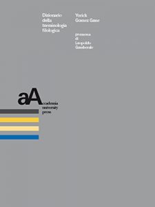 Baixar Dizionario della terminologia filologica pdf, epub, eBook