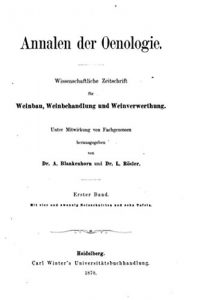 Baixar Annalen der Oenologie (1870) (German Edition) pdf, epub, eBook