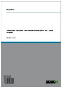 Baixar Analogien zwischen Geschlecht und Skulptur bei Lynda Benglis pdf, epub, eBook