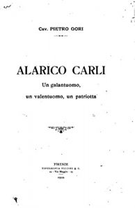 Baixar Alarico Carli, un galantuomo, un valentuomo, un patriotta (Italian Edition) pdf, epub, eBook
