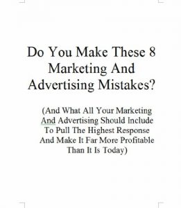 Baixar Do You Make These 8 Marketing And Advertising Mistakes? (English Edition) pdf, epub, eBook