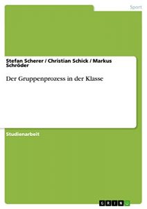 Baixar Der Gruppenprozess in der Klasse pdf, epub, eBook
