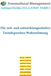 Baixar Die zeit- und entwicklungsrelative Fremdsprachen Wahrnehmung (German Edition) pdf, epub, eBook