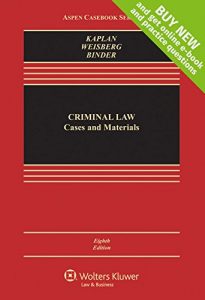 Baixar Criminal Law: Cases and Materials (Aspen Casebook Series) pdf, epub, eBook