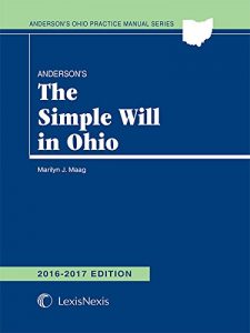 Baixar Anderson’s The Simple Will in Ohio, 2016-2017 Edition pdf, epub, eBook