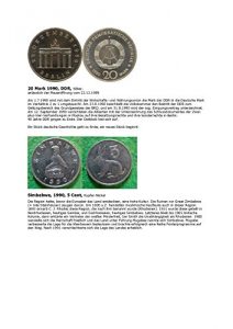 Baixar Kalenderblatt zum Jahr 1990: Das Ende der DDR und des Ostblocks (20 Mark DDR und 5 Cent Simbabwe des Jahres 1990) (German Edition) pdf, epub, eBook