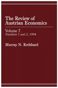 Baixar Review of Austrian Economics, Volume 7 (English Edition) pdf, epub, eBook