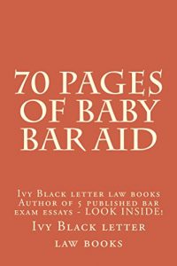 Baixar 70 Pages of Baby Bar Aid: 70 Pages of Baby Bar Aid (English Edition) pdf, epub, eBook