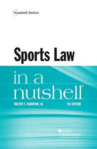 Baixar Sports Law in a Nutshell (Nutshells) pdf, epub, eBook