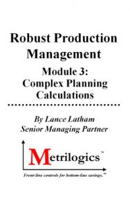 Baixar Robust Production Management (RPM) Module 3: Complex Planning Calculations (English Edition) pdf, epub, eBook