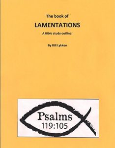 Baixar Book of Lamentations: A Bible study outline (English Edition) pdf, epub, eBook