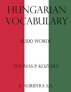 Baixar Hungarian Vocabulary (English Edition) pdf, epub, eBook