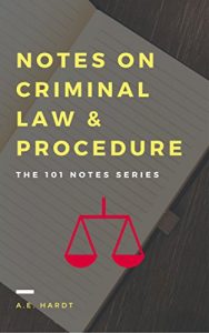 Baixar Notes on Criminal Law and Procedure: The 101 Notes Series pdf, epub, eBook