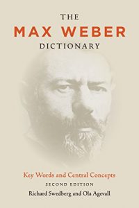 Baixar The Max Weber Dictionary: Key Words and Central Concepts, Second Edition pdf, epub, eBook