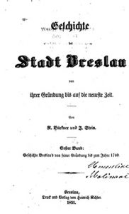 Baixar Geschichte der stadt Breslau (German Edition) pdf, epub, eBook