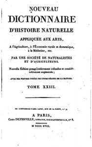 Baixar Nouveau Dictionnaire d’Histoire Naturelle, Appliquée Aux Arts, à l’agriculture (French Edition) pdf, epub, eBook