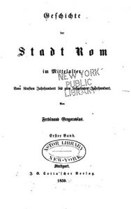 Baixar Geschichte der Stadt Rom im Mittelalter (German Edition) pdf, epub, eBook