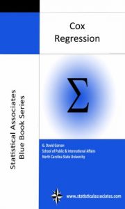 Baixar Cox Regression: 2013 Edition (Statistical Associates Blue Book Series 16) (English Edition) pdf, epub, eBook