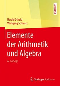 Baixar Elemente der Arithmetik und Algebra pdf, epub, eBook