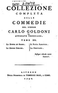 Baixar Collezione completa delle commedie del signor Carlo Goldoni – Tomo XVI (Italian Edition) pdf, epub, eBook
