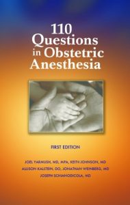 Baixar 110 Questions in Obstetric Anesthesia (English Edition) pdf, epub, eBook