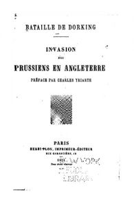 Baixar Bataille de Dorking, invasion des Prussiens en Angleterre (French Edition) pdf, epub, eBook