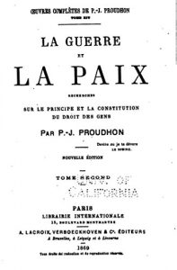 Baixar La Guerre et la Paix, Recherches sur le Principe et la Constitution du Droit des Gens (German Edition) pdf, epub, eBook