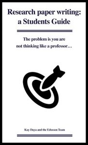 Baixar Research Paper Writing: A Student’s Guide: Think like a professor! (English Edition) pdf, epub, eBook
