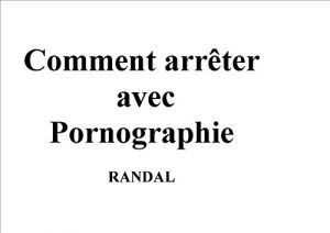 Baixar FRANCESE – COME SMETTERE CON LA PORNOGRAFIA (French Edition) pdf, epub, eBook