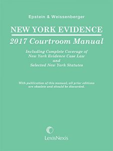 Baixar New York Evidence 2017 Courtroom Manual pdf, epub, eBook