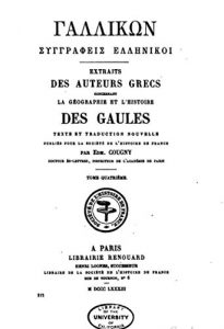 Baixar Gallikon Syggrapheis Hellenikoi. Extraits des Auteurs Grecs Concernant la Géographie et l’Histoire des Gaules (French Edition) pdf, epub, eBook