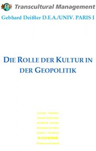 Baixar DIE ROLLE DER KULTUR IN DER GEOPOLITIK (German Edition) pdf, epub, eBook