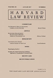 Baixar Harvard Law Review: Volume 130, Number 3 – January 2017 (English Edition) pdf, epub, eBook