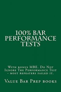 Baixar 100% Bar Performance Tests: Law school / Exams (English Edition) pdf, epub, eBook