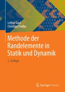 Baixar Methode der Randelemente in Statik und Dynamik pdf, epub, eBook