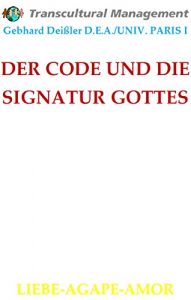 Baixar DER CODE UND DIE SIGNATUR GOTTES (German Edition) pdf, epub, eBook