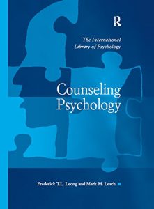 Baixar Counseling Psychology (The International Library of Psychology) pdf, epub, eBook