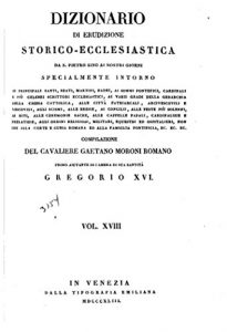 Baixar Dizionario di Erudizione Storicoecclesiastica Da S. Pietro Sino Ai Nostri Giorni (Italian Edition) pdf, epub, eBook