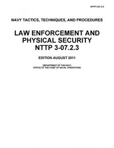 Baixar Navy Tactics, Techniques, and Procedures NTTP 3-07.2.3 Law Enforcement and Physical Security August 2001 (English Edition) pdf, epub, eBook