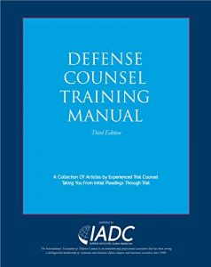 Baixar Defense Counsel Training Manual (English Edition) pdf, epub, eBook