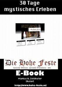 Baixar 30 Tage mystisches Erleben (German Edition) pdf, epub, eBook