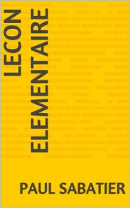 Baixar lecon elementaire (French Edition) pdf, epub, eBook