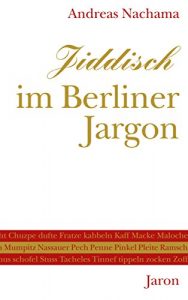 Baixar Jiddisch im Berliner Jargon (German Edition) pdf, epub, eBook