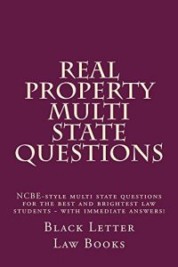 Baixar Real Property Multi State Questions: Real Property Multi State Questions (English Edition) pdf, epub, eBook